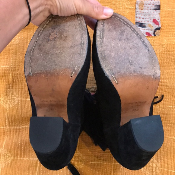 Rag & Bone Newbury booties with fringe - Picture 7 of 7